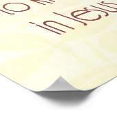 セレニティ祈りの言葉 ポスター (角)