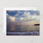 セレニティ祈りの言葉 ポストカード (正面/裏面)