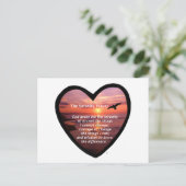 セレニティ祈りの言葉 ポストカード (スタンド正面)