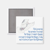 セレニティ祈りの言葉 マグネット (正面/裏面)