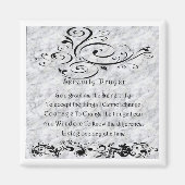 セレニティ祈りの言葉 マグネット (正面)