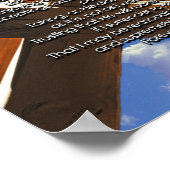 セレニティ祈りの言葉（ロングバージョン） ポスター (角)