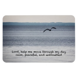 セレニティ祈りの言葉（水辺） -- マグネット