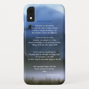 セレニティ祈りの言葉 iPhone XRケース