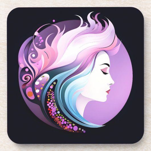「セレニティ・イン・スタイル」女子美しい コースター (正面)