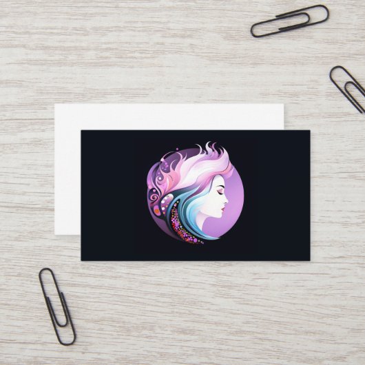 「セレニティ・イン・スタイル」女子美しい 名刺 (正面/裏面インサイチュ)