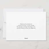 セレニティ シーズンカード (裏面)