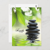 セレニティ – スタックツェンロック ポストカード (正面/裏面)