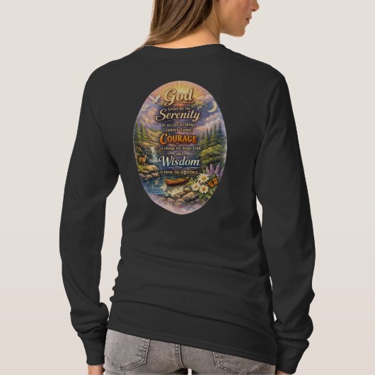 セレニティ・プレイヤー Tシャツ (裏面)