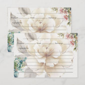 セレニティ レシピ カード (正面/裏面)