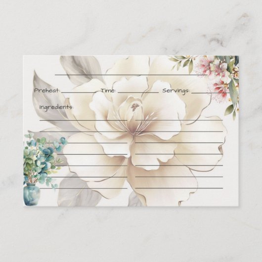 セレニティ レシピ カード (正面)