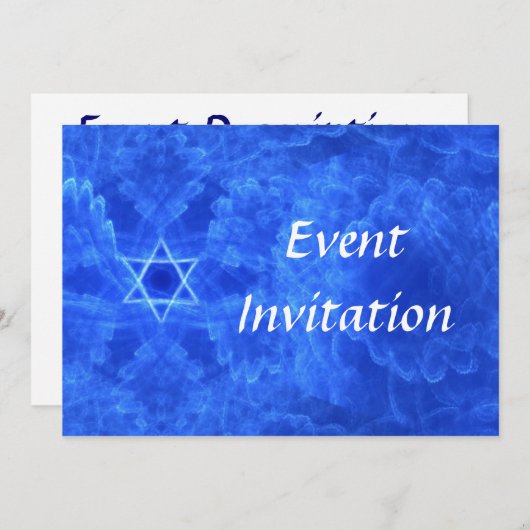 セレニティ 招待状 (正面/裏面)