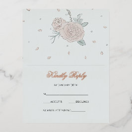 セレニティRSVP 箔シーズンポストカード
