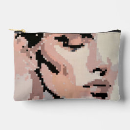 セレニテポートレートモデルネニュートルピクセルアート アクセサリーポーチ