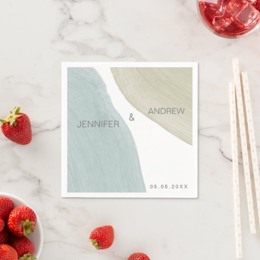 セレニモダンティ |モノグラム紙ナプキン スタンダードカクテルナプキン (インサイチュ)