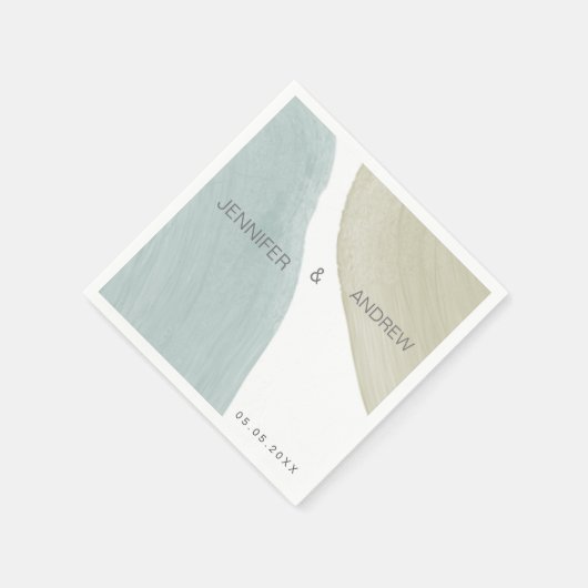 セレニモダンティ |モノグラム紙ナプキン スタンダードカクテルナプキン (角)