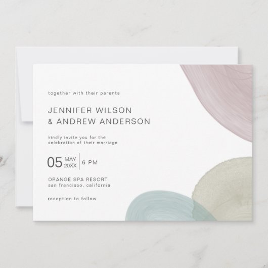 セレニモダンティ |結婚式招待状 招待状 (正面)