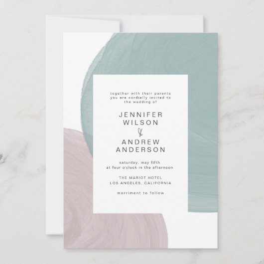 セレニモダンティ |結婚式招待状 招待状 (正面)