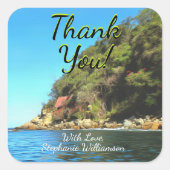 セレネイエラありがとう0758 スクエアシール (正面)