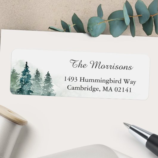 セレネウィンターフォレストホリデイ差出人住所 ラベル