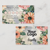 セレネガーデンリースパステルエレガントフローラ エンクロージャーカード (正面/裏面)