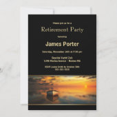 セレネサンセットリタイオメントパーティー 招待状 (正面)