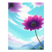 セレネスカイ開花 フォトプリント            (正面)