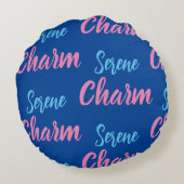 セレネチャームラウンドピロー ラウンドクッション (裏面)