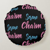 セレネチャームラウンドピロー ラウンドクッション (裏面)