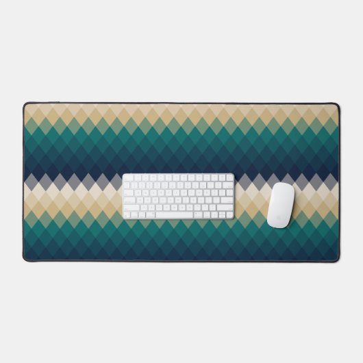 セレネピークスモザイクデスマット デスクマット (キーボード&マウス)