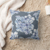 セレネブルー開花枕 クッション (ブランケット)