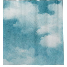 セレネホライゾンドリームズウォーターカラーブルー&ホワイト