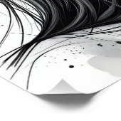 セレネラインポートレート ポスター (コーナー)