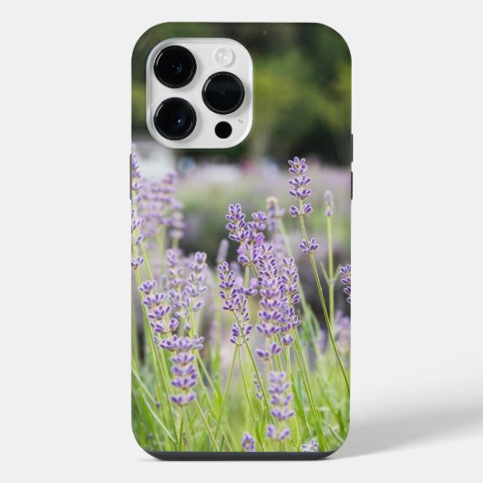 セレネラベンダーフィールド iPhoneケース (裏面)