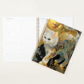 セレネリンパキャット | 金ゴールド日本の禅 プランナー手帳 (ディスプレー)