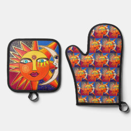 セレネロン 鍋つかみ&鍋敷きセット