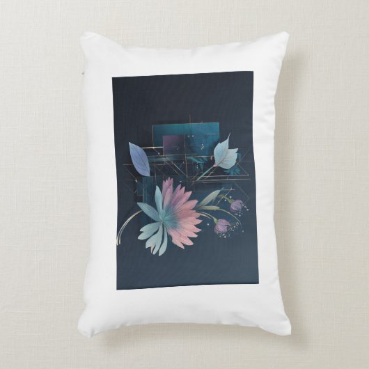 セレネロータス図形 アクセントクッション (正面(垂直))