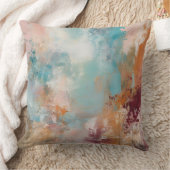 セレネ抽象芸術アート クッション (ブランケット)