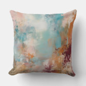 セレネ抽象芸術アート クッション (正面)