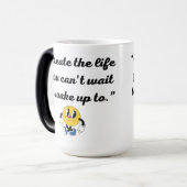 セレネ抽象芸術コーヒーマグ モーフィングマグカップ (正面左)