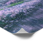 セレネ桜テンプル ポスター (角)