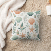 セレネ海洋生物 クッション (ブランケット)