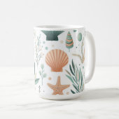 セレネ海洋生物 コーヒーマグカップ (正面右)