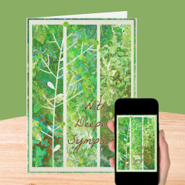 セレネ自然アートシンパンスカード カード