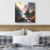 セレネ自然- キャンバスプリント (インサイチュ (寝室))