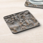 セレネ、月の女神の大理石に切り分けること コースター (左側)