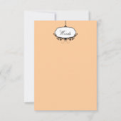 セレブの眉毛 〜 招待状 / 出席確認 (裏面)