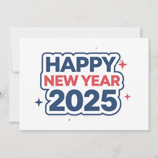 セレブレート・コネクションズ ニューイヤー2025:ホリデーカード シーズンカード (正面)