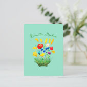 セレブロンアンサンブル – ヴィンテージフローラ招待状 シーズンポストカード (スタンド正面)