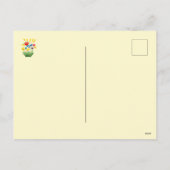 セレブロンアンサンブル – ヴィンテージフローラ招待状 シーズンポストカード (裏面)